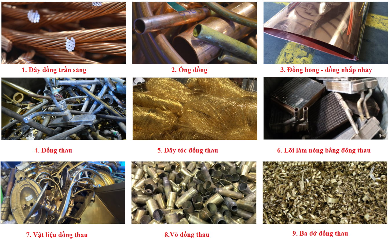 Thu mua đồng phế liệu Hà Nội – Thành Long