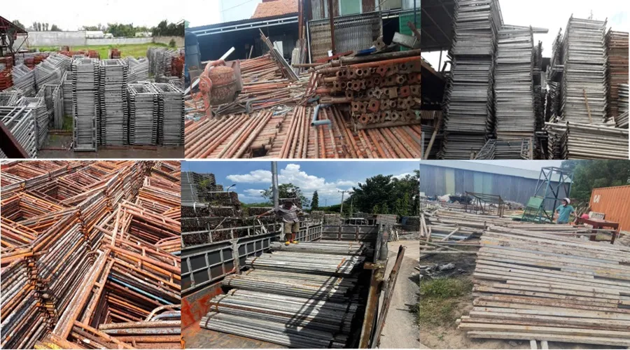 Thu mua giàn giáo xây dựng cũ - Thành Long