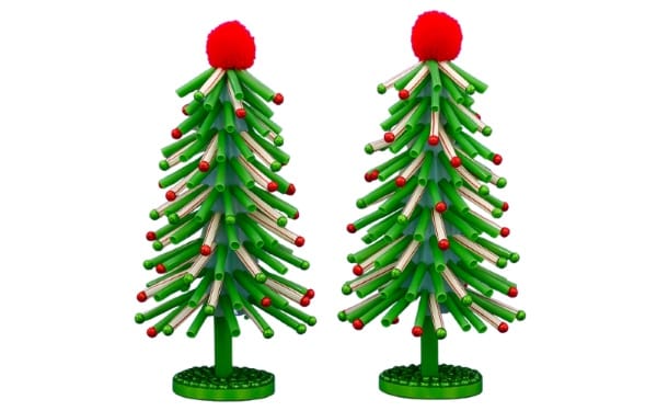 Sáng tạo cây thông Noel mini