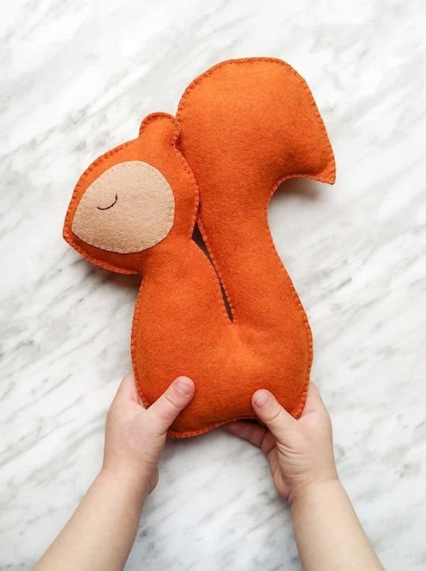 Độc đáo với cách làm gấu bông làm bằng vải cứng