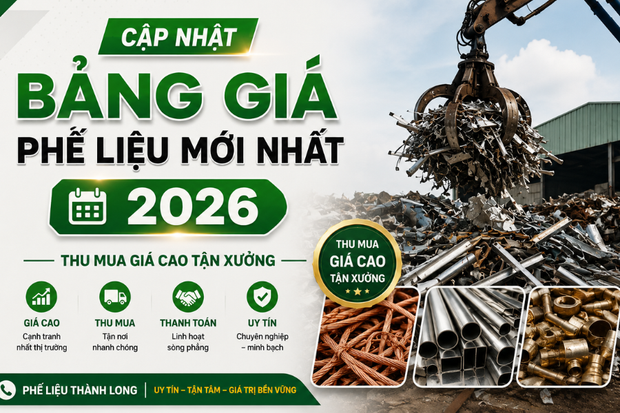 Bảng giá phế liệu cập nhật theo ngày – Thành Long